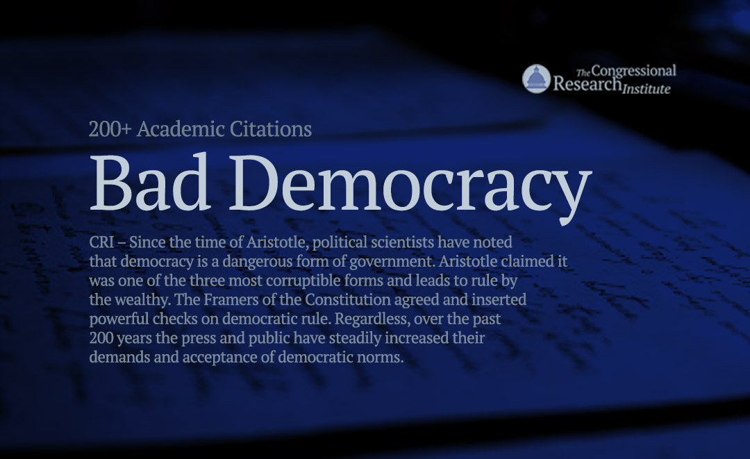 Bad Democracy - Citations